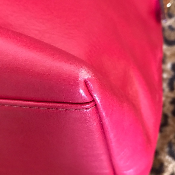 Dooney and Bourke Fuchsia Satchel - Picture 4 of 8